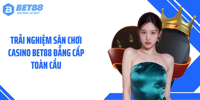 Trải nghiệm sân chơi casino BET88 đẳng cấp toàn cầu